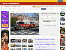 Tablet Screenshot of ambulance-photos.com
